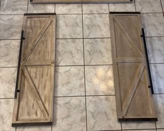 Barn door Decor $50.00 per panel/ door
15”x 50”