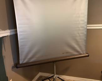 Folding projector screen $40.00