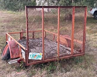 1999 Utility Trailer $600.00
5’x8’ needs some work 