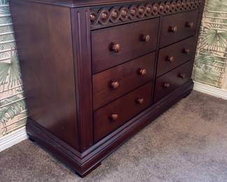 Six drawer dresser $ 150.00
48”w 18”d 31”t