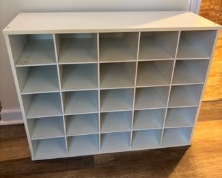 Shoe rack $30.00
32”w 12”d 24”t   25 pairs of shoes