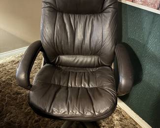 (2) black rolling office desk chairs 
$60.00 each