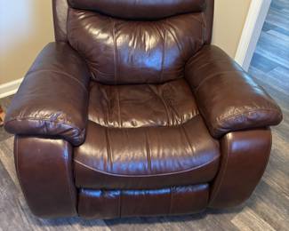Faux Leather Rocker/ Recliner $250.00
41”w 36”d 38”t