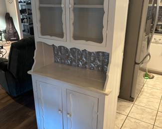 White Wood Hutch $150.00
33.5”w 15”d 67.5”t