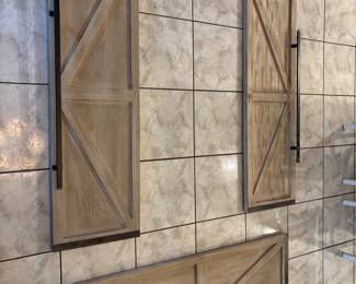 Barn door Decor $50.00 per panel/ door
15”x 50”
