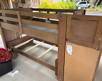Bunk beds with storage steps $
108.5”L 46”d 53”t