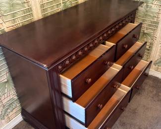 Six drawer dresser $ 150.00
48”w 18”d 31”t