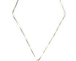 Vintage Sterling Silver Larimar Pendant Necklace
