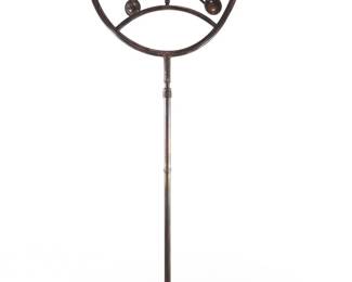 Huge Vintage Braised Metal Abstract Weather Vane
