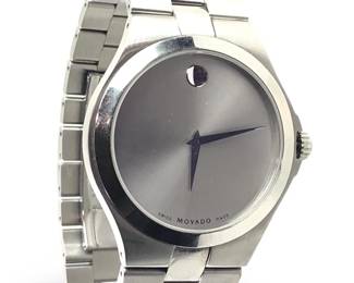 Movado Serio 011141169 Gray Dial Steel 40MM Swiss
