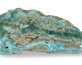 Blue Afghanistan Aragonite Slab
