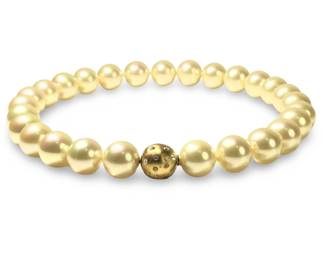 Majorica Faux Pearl Choker Necklace
