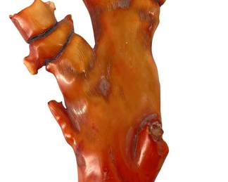 Resin Red Coral Branch Decor
