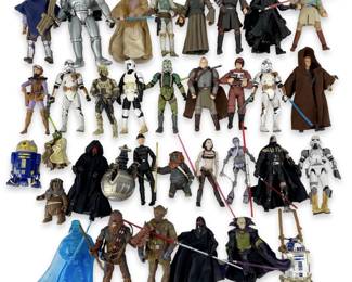34pc Large Star Wars Figure Collection
