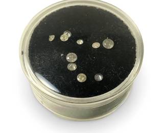 (10) Loose Mixed Natural Diamond Gemstones
