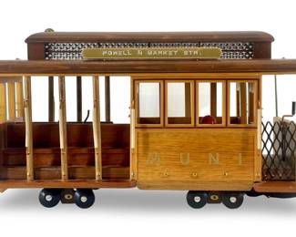 Muni Powell N Market Str. Musical Cable Car
