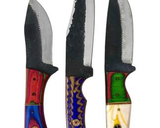 3pc Hand Forged Knife Collection
