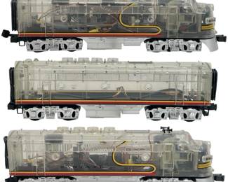 MTH Santa Fe - Clear Body F-3 ABA Diesel Set
