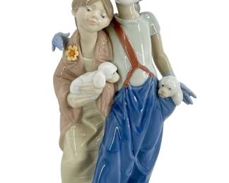 Lladro Porcelain “Pals Forever" Sculpture
