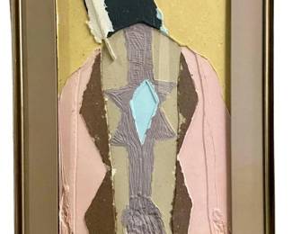 Signed Dolona Roberts Paper Mache Reproduction
