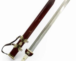 2000 Decorative Gladiator Sword and Sheath
