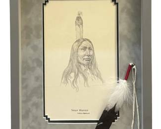 Lorence Bjorklund “Sioux Warrior" Print
