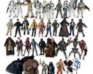 35pc Large Star Wars Figure Collection
