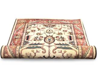 100% Wool Mahal Handwoven Area Rug
