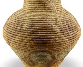 Native American Hand Woven Basket
