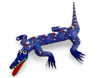 Pedro H. Cruz Tilcajete Oax. Mexican Crocodile
