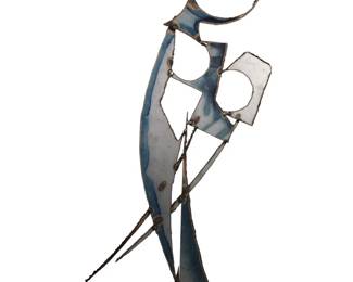 Signed J. Havens Mother & Child Welded Steel
