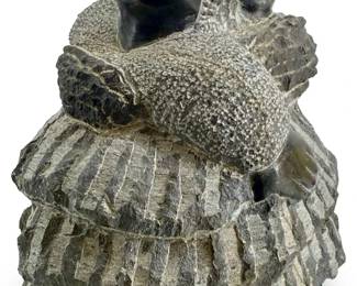 John Moneva Springstone “Inseparable" Sculpture
