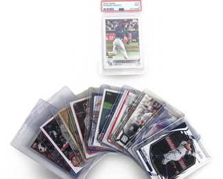 (11) Assorted MLB Trading Cards Franco PSA 9
