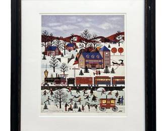 Signed Jane Wooster Scott Print
