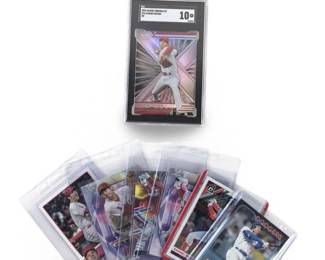 (7) Assorted Shohei Ohtani Baseball Cards SGC 10
