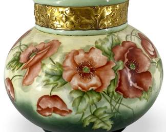 Antique Jean Pouyat French Porcelain Vase
