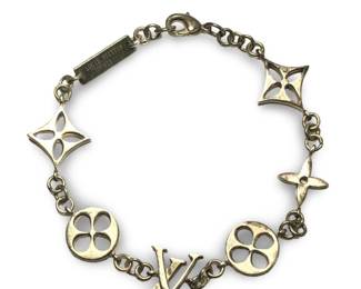 Louis Vuitton Sterling Silver Charm Bracelet
