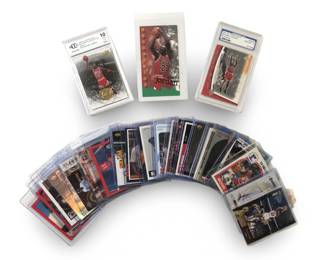 (28) Assorted Michael Jordan NBA Trading Cards
