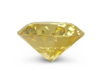 Approximately 1.2Ct Loose Yellow Moissanite
