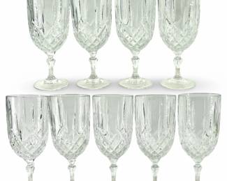 11pc Marquis by Waterford Crystal Wine Glasses
