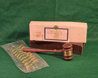 Former U.S. House Speaker Newt Gingrich Replica Gavel
