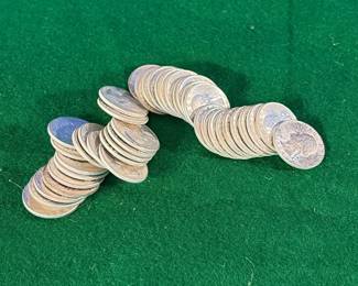 1964D qtrs Brilliant Uncirculated