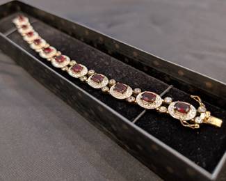 Sterling with real stones