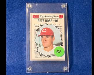 1970 Topps, Pete Rose card