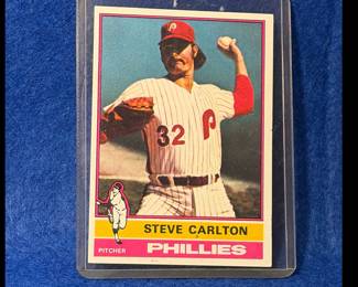 1976 Topps Steve Carlton card