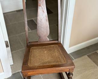 antique little tiny rocker 