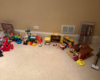 Vintage Fisher-Price toys
