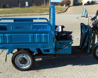 2025 IRET13 Electric Tricycle, Unused 