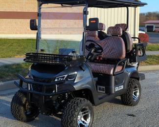2025 SD Lanch SDLGC80 Four Person Golf Cart, Unused 