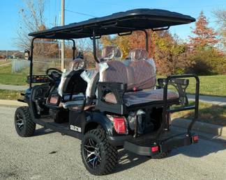 2025 SD Lanch SDLGC100 Six Person Golf Cart, Unused 